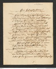 Nachlass Franz Steindachner, Brief von Josef Sturm an Franz Steindachner, Inv.Nr. 526.13, Seite 1